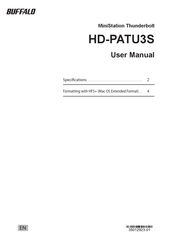 Buffalo HD-PATU3S Manual Del Usuario