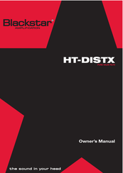 Blackstar Amplification HT-DISTX El Manual Del Propietario