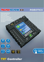 fischertechnik ROBOTICS TXT Controller Manual De Instrucciones