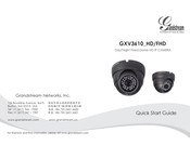 Grandstream GXV3610 HD Guia De Inicio Rapido