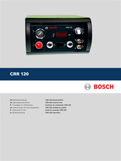 Bosch CRR 120 Instrucciones De Funcionamiento