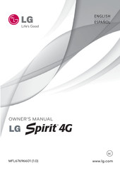 LG Spirit 4G Manual De Proprietário