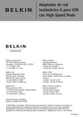 Belkin F5D7051 Manual Del Usuario