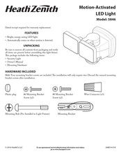 Heath Zenith 5846 Manual Del Usuario