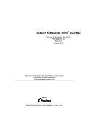 Nordson Rhino SD3 Manual De Producto Del Cliente