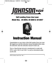 Johnson 40-6656 Manual De Instrucciones