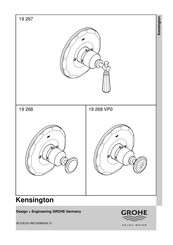 Grohe Kensington 19 267 Manual De Instrucciones