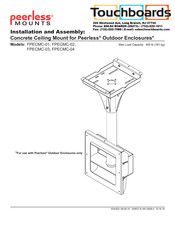 PEERLESS FPECMC-01 Manual De Instalación