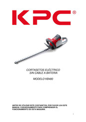 KPC KB480 Manual De Instrucciones