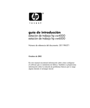 HP Invent xw4000 Guía De Introducción