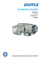 AUMA AUMATIC AC 01.1 Instrucciones Breves