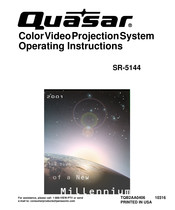 Quasar SR-5144 Instrucciones De Operación