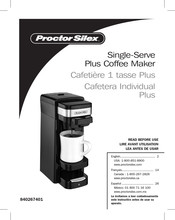 Proctor Silex 49969C Manual Del Usuario