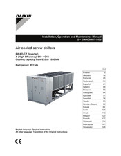 Daikin EWAD-CZ Manual Del Usuario