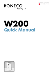 Boneco W200 Manual Rápido