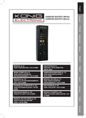 König Electronic GAMX360-BACKP2 Manual De Uso