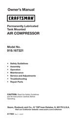 Craftsman 919.167321 Instrucciones De Seguridad E Instalación