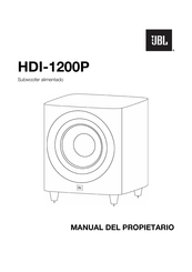 JBL HDI-1200P Manual Del Propietário