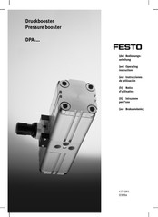 Festo DPA Serie Instrucciones De Utilizacion