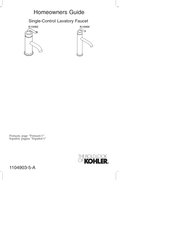 Kohler K-14404 Guía De Propietario