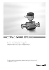 Honeywell VERSAFLOW MAG 3000 Inicio Rápido