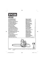 Ryobi RCS36 Manual De Utilización