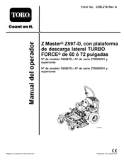 Toro 74269TE Manual Del Operador