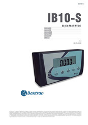 Baxtran IB10-S Manual De Instrucciones