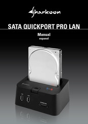 Sharkoon SATA QUICKPORT PRO LAN Manual De Instrucciones