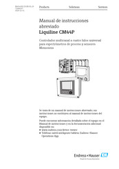 Endress+Hauser Liquiline CM44P Manual De Instrucciones Abreviado