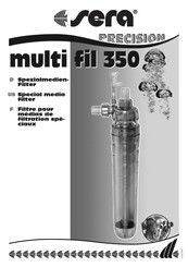 Sera Multi fil 350 Manual Del Usuario