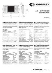 FARFISA INTERCOMS Mi 2349 Instrucciones De Instalación