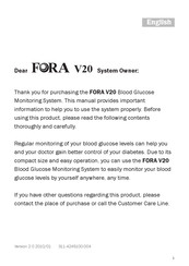 Fora V20 Manual Del Usuario