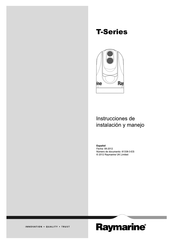 Raymarine T400 Instrucciones De Instalación Y Manejo