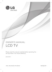 LG 22LK230-MA Manual Del Propietário