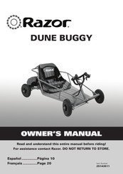 Razor DUNE BUGGY Manual Del Usuario