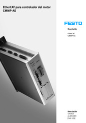 Festo EtherCAT CMMP-AS Manual Del Usuario