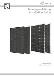 Centrosolar S-Class Professional Manual Del Usuario