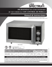 Winco Spectrum EMW-1000SD Manual De Instrucciones