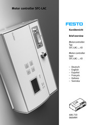 Festo SFC-LA Instrucciones Breves