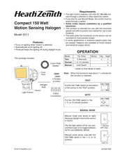 Heath Zenith 5511 Manual Del Usuario