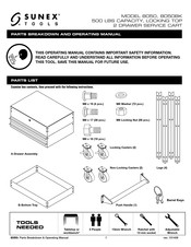 Sunex Tools 8050 Manual De Operación