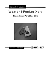 WOXTER I-Pocket Xdiv Manual De Usuario