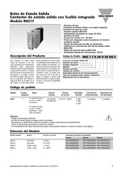 CARLO GAVAZZI RGC1F Manual Del Usuario