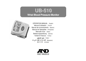 A&D Medical UB-510 Manual De Funcionamiento