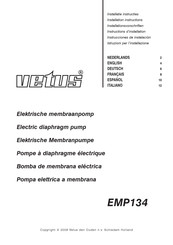 Vetus EMP134 Instrucciones De Instalación