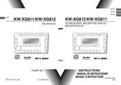 Jvc KW-XG811 Manual De Instrucciones