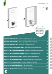 Pressalit R8112 Instrucciones De Uso Y Mantenimiento