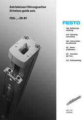 Festo FDG ZR-RF Serie Instrucciones De Utilizacion