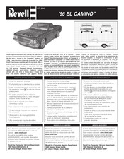 REVELL 66 EL CAMINO KIT2045 Instrucciones De Ensamblaje